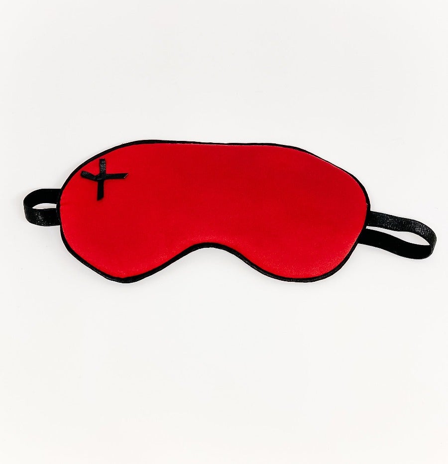 Sleep mask satin